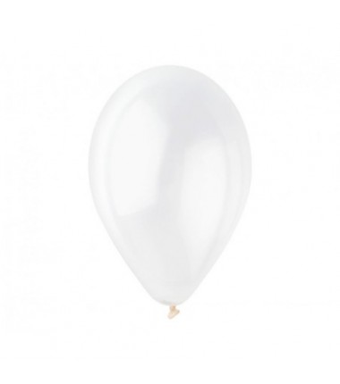 Balony Gemar 26 cm - 10" - przezroczyste, transparentne Crystal G90/000 - 100 sztuk