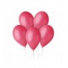 Balony Gemar 30 cm - 12" -  pastelowe czerwone Red G110/005 - 100 sztuk