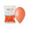Balony Gemar 30 cm - 12" -  pastelowe pomarańczowe Orange G110/004 - 100 sztuk
