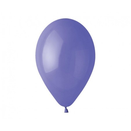 Balony Gemar 30 cm - 12" - pastelowe barwinek Periwinkle G110/075 - 100 sztuk