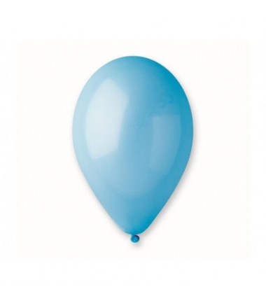 Balony Gemar 30 cm - 12" - pastelowe błękitne Light Blue G110/09 009 (Light Blue) - 10 sztuk