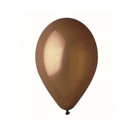 Balony Gemar 30 cm - 12" - pastelowe brązowe G110/048 - 100 sztuk