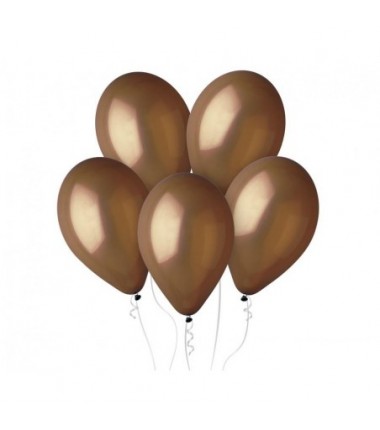 Balony Gemar 30 cm - 12" - pastelowe brązowe G110/048 - 100 sztuk