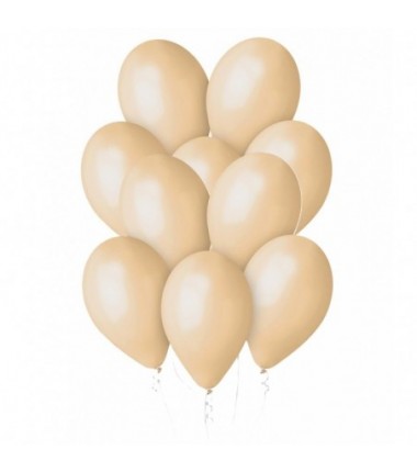 Balony Gemar 30 cm - 12" - pastelowe cieliste Blush G110/69 069 (Blush) - 10 sztuk