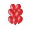 Balony Gemar 30 cm - 12" - pastelowe ciemne czerwone Red G110/045 - 10 sztuk