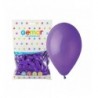 Balony Gemar 30 cm - 12" - pastelowe fioletowe Purple G110/008 - 100 sztuk
