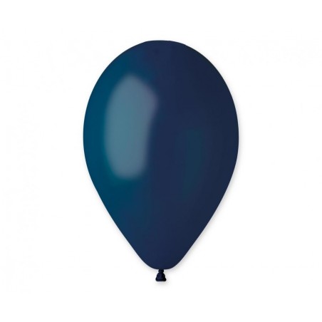 Balony Gemar 30 cm - 12" - pastelowe granatowe Navy G110/102 102 (navy) - 10 sztuk