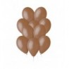 Balony Gemar 30 cm - 12" - pastelowe kawowe Mocha G110/076 - 10 sztuk