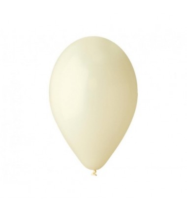 Balony Gemar 30 cm - 12" - pastelowe kość słoniowa Ivory G110/59 059 (Ivory) - 10 sztuk