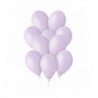Balony Gemar 30 cm - 12" - pastelowe liliowe Lilac G110/079 (macaron) - 10 sztuk