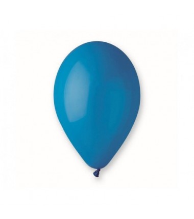 Balony Gemar 30 cm - 12" - pastelowe niebieskie Blue G110/10 - 100 sztuk