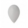 Balony Gemar 30 cm - 12" - pastelowe szare Grey G110/70 - 100 sztuk