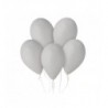 Balony Gemar 30 cm - 12" - pastelowe szare Grey G110/70 - 100 sztuk