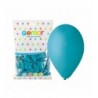 Balony Gemar 30 cm - 12" - pastelowe turkusowo-niebieskie Turquoise G110/068 - 100 sztuk