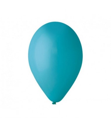 Balony Gemar 30 cm - 12" - pastelowe turkusowo-niebieskie Turquoise G110/068 - 100 sztuk