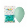 Balony Gemar 30 cm - 12" - pastelowe turkusowo-zielone (macaron) Aquamarine G110/050 - 100 sztuk