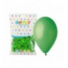 Balony Gemar 30 cm - 12" - pastelowe zielone Green G110/012 - 100 sztuk