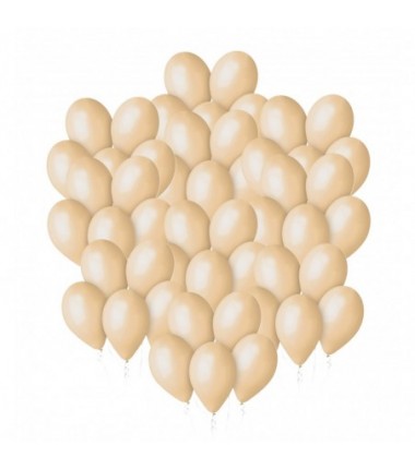 Balony Gemar 30 cm - 12" - pastelowy cielisty Blush 069 (Blush) - 50 sztuk