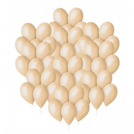 Balony Gemar 30 cm - 12" - pastelowy cielisty Blush 069 (Blush) - 50 sztuk