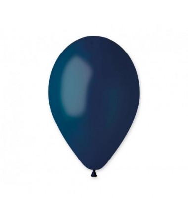 Balony Gemar 30 cm - 12" - pastelowy granatowy Navy G110/102 - 100 sztuk