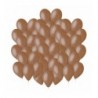 Balony Gemar 30 cm - 12" - pastelowy kawowy Mocha G110/076 - 50 sztuk