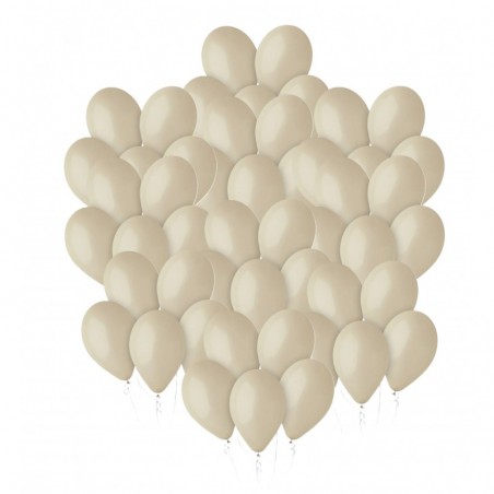 Balony Gemar 30 cm - 12" - pastelowy Latte 084 (Latte) - 50 sztuk
