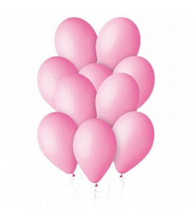 Balony Gemar 30 cm - 12" - pastelowy różowy Rose 006 (Rose) - 50 sztuk