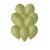 Balony Gemar 30 cm - 12" - pastelowy zielony oliwkowy Green Olive 098 (Green Olive) - 50 sztuk