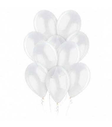 Balony Gemar 30 cm - 12" - przezroczyste, transparentne Crystal G110/000 - 100 sztuk