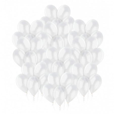 Balony Gemar 30 cm - 12" - przezroczyste, transparentne Crystal G110/000 - 50 sztuk