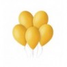 Balony Gemar 30 cm -12" - pastelowe ciemnożółte Yellow G110/003 - 10 sztuk