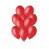 Balony Gemar 33 cm - 13" - pastelowe ciemne czerwone Red G120/045 - 10 sztuk