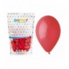 Balony Gemar 33 cm - 13" - pastelowe ciemne czerwone Red G120/045 - 50 sztuk