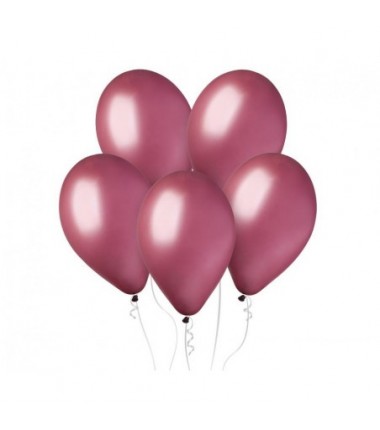 Balony Gemar 33 cm - 13" - pastelowe ciemnoczerwone Vino G120/101 - 10 sztuk