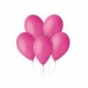 Balony Gemar 33 cm - 13" - pastelowe ciemnoróżowe Fuchsia G120/007 - 10 sztuk