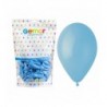 Balony Gemar 33 cm - 13" - pastelowe niebieskie delikatne Baby Blue G120/072 (macaron) - 50 sztuk