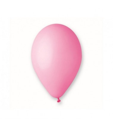 Balony Gemar 33 cm - 13" - pastelowe różowe Rose G120/006 - 10 sztuk