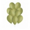 Balony Gemar 33 cm - 13" - pastelowe zielone oliwkowe Green Olive G120/098 - 10 sztuk