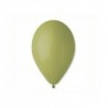 Balony Gemar 33 cm - 13" - pastelowe zielone oliwkowe Green Olive G120/098 - 50 sztuk