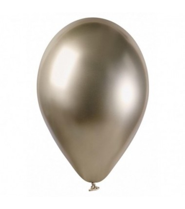 Balony Gemar 33 cm - 13" - szampańskie SHINY GB120/85 - 10 sztuk