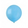 Balony Gemar 48 cm - 19" - pastelowy błękitny Light Blue G19/09 - 25 sztuk