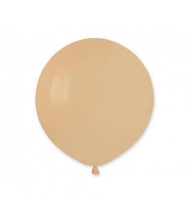 Balony Gemar 48 cm - 19" - pastelowy cielisty Blush G19/069 - 25 sztuk