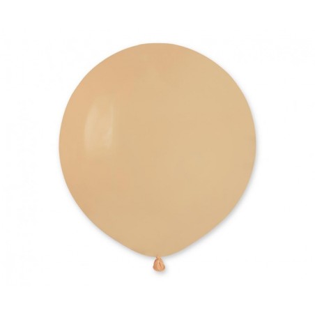 Balony Gemar 48 cm - 19" - pastelowy cielisty Blush G19/069 - 25 sztuk