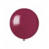 Balony Gemar 48 cm - 19" - pastelowy ciemnoczerwony Vino G19/101 - 25 sztuk