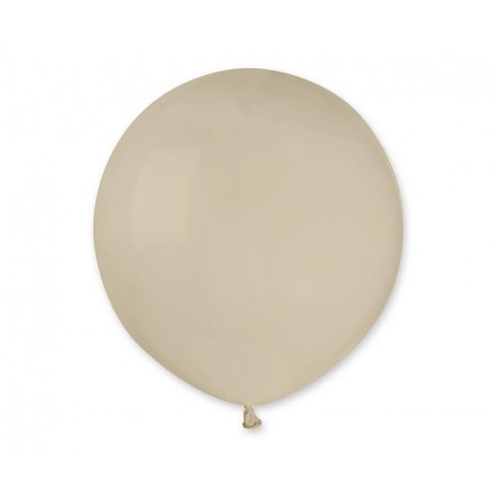 Balony Gemar 48 cm - 19" - pastelowy Latte G19/084 - 25 sztuk