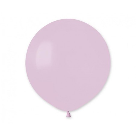 Balony Gemar 48 cm - 19" - pastelowy liliowy Lilac G19/079 - 25 sztuk