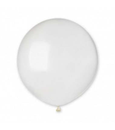 Balony Gemar 48 cm - 19" - przezroczyste, transparentne Crystal G19/000 - 25 sztuk