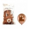Balony Glossy 12 cm miedziany - 50 sztuk