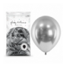 Balony Glossy 30 cm srebrny - 50 sztuk