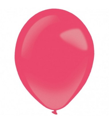 Balony metaliczne Decorator 35 cm - 14" czerwone Apple Red - 50 sztuk